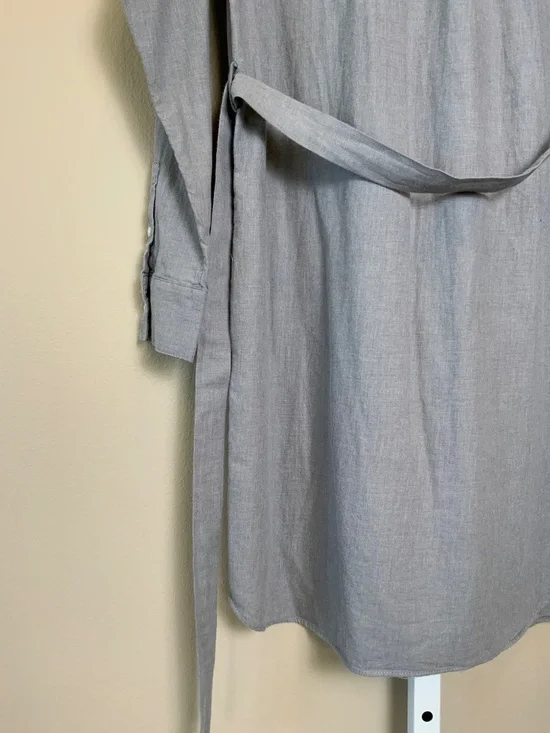 GAP Belted Flannel Shirtdress - Picture 15 of 16